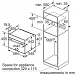 Siemens 西門子 CS736G1B1 iQ700 47L 嵌入式蒸焗爐